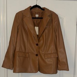 a new day Women's Brown Blazer